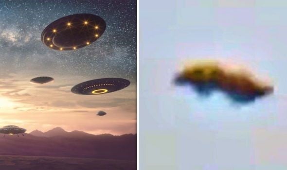 Vật thể lạ được cho là UFO xuất hiện trên bầu trời London