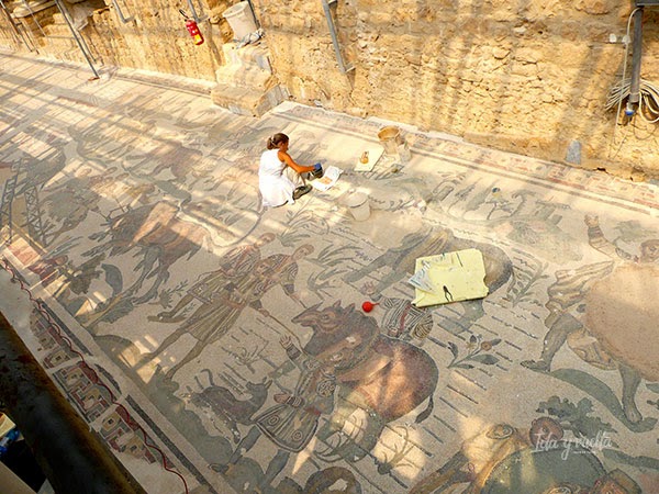 El Poder del Arte: La villa romana del Casale en Sicilia _ Italia