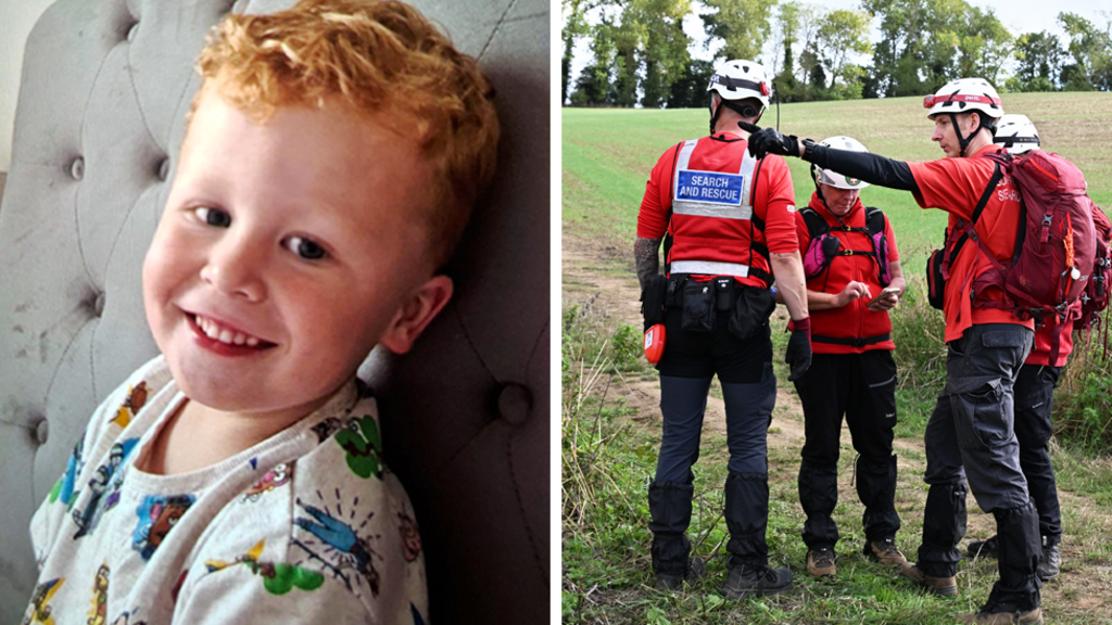 Police searching for Noah Woods, 3, say they have found body of a child in  pond - BBC News