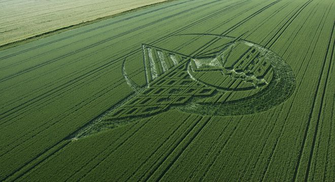 Temporary Temples | The Latest UK Crop Circles