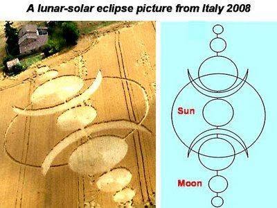 May be an image of eclipse and text that says "A lunar-solar eclipse picture from Italy 2008 Sun Sun Moon"